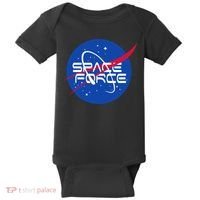 Space Force USA United States Logo Baby Bodysuit thumb 0