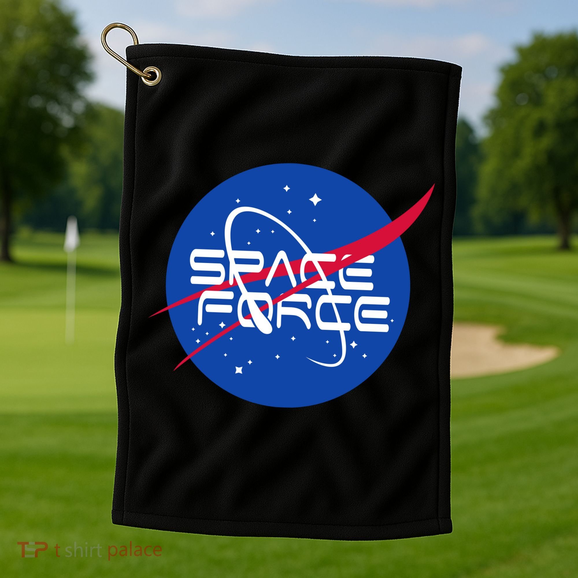 Space Force USA United States Logo Golf Towel