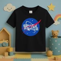 Space Force USA United States Logo Toddler T-Shirt thumb 3