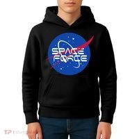 Space Force USA United States Logo Kids Hoodie thumb 4