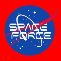 Space Force USA United States Logo Santa Hat thumb 1