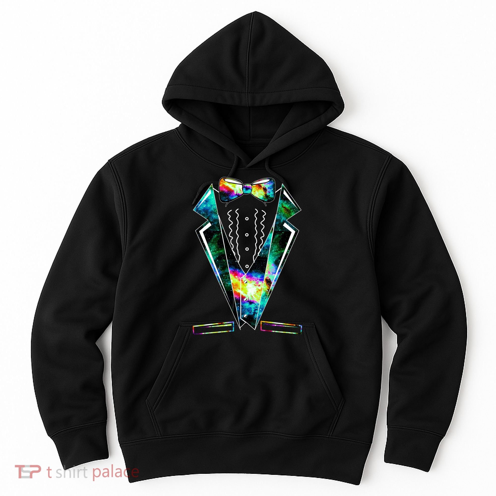 Space Galaxy Tuxedo Hoodie