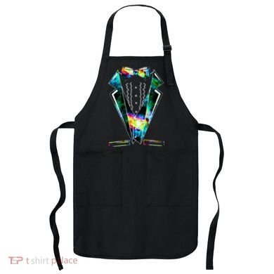 Space Galaxy Tuxedo Apron