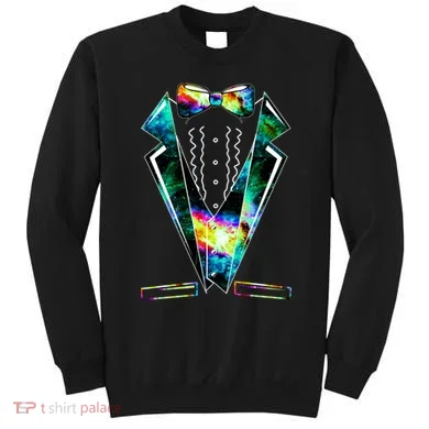 Space Galaxy Tuxedo Sweatshirt