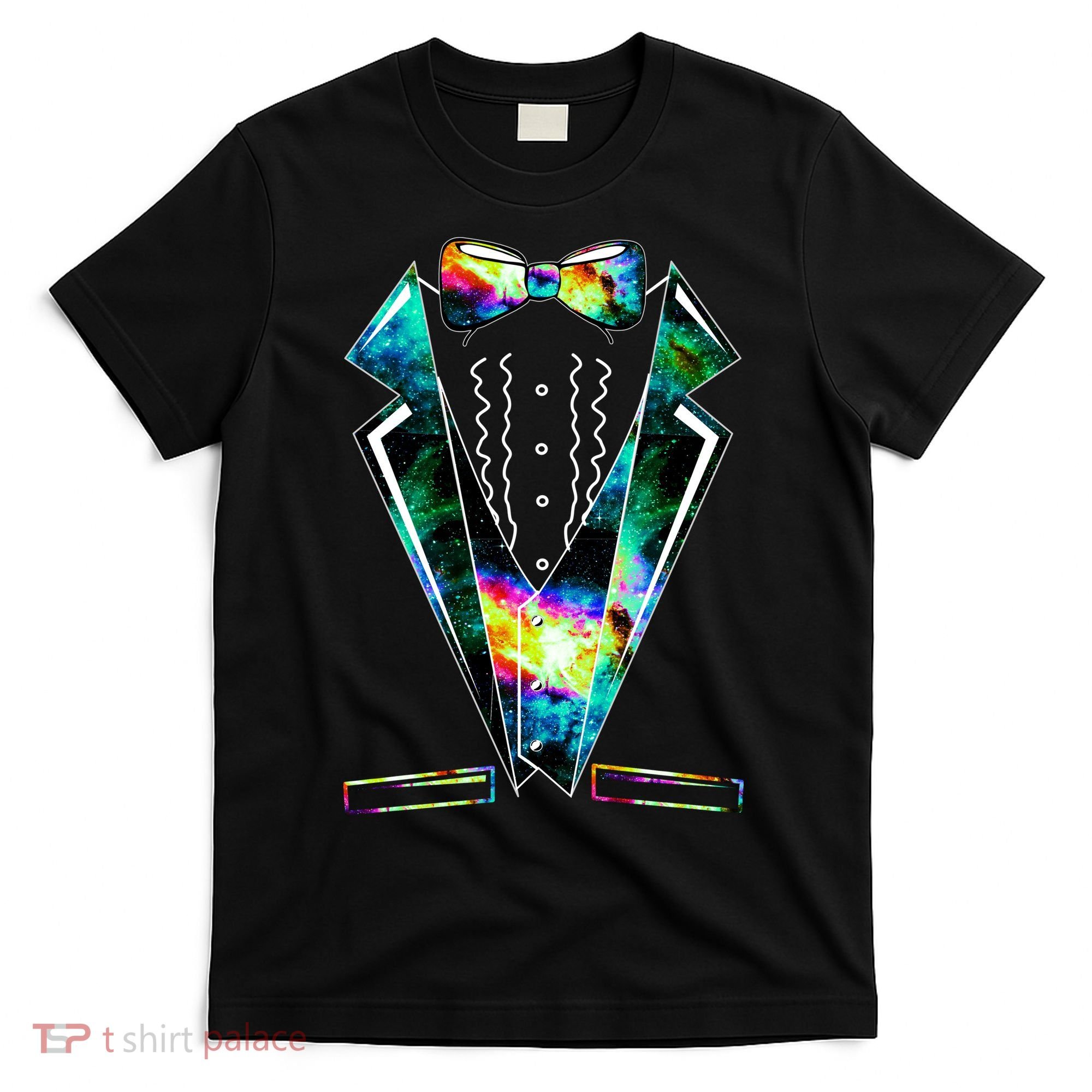 Space Galaxy Tuxedo T-Shirt