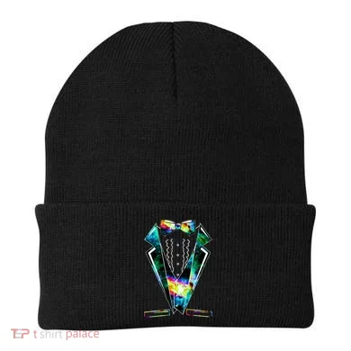 Space Galaxy Tuxedo Beanie