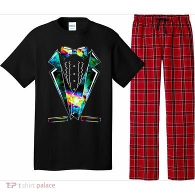 Space Galaxy Tuxedo Pajama Set