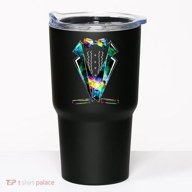 Space Galaxy Tuxedo Tumbler