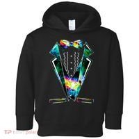 Space Galaxy Tuxedo Toddler Hoodie thumb 0