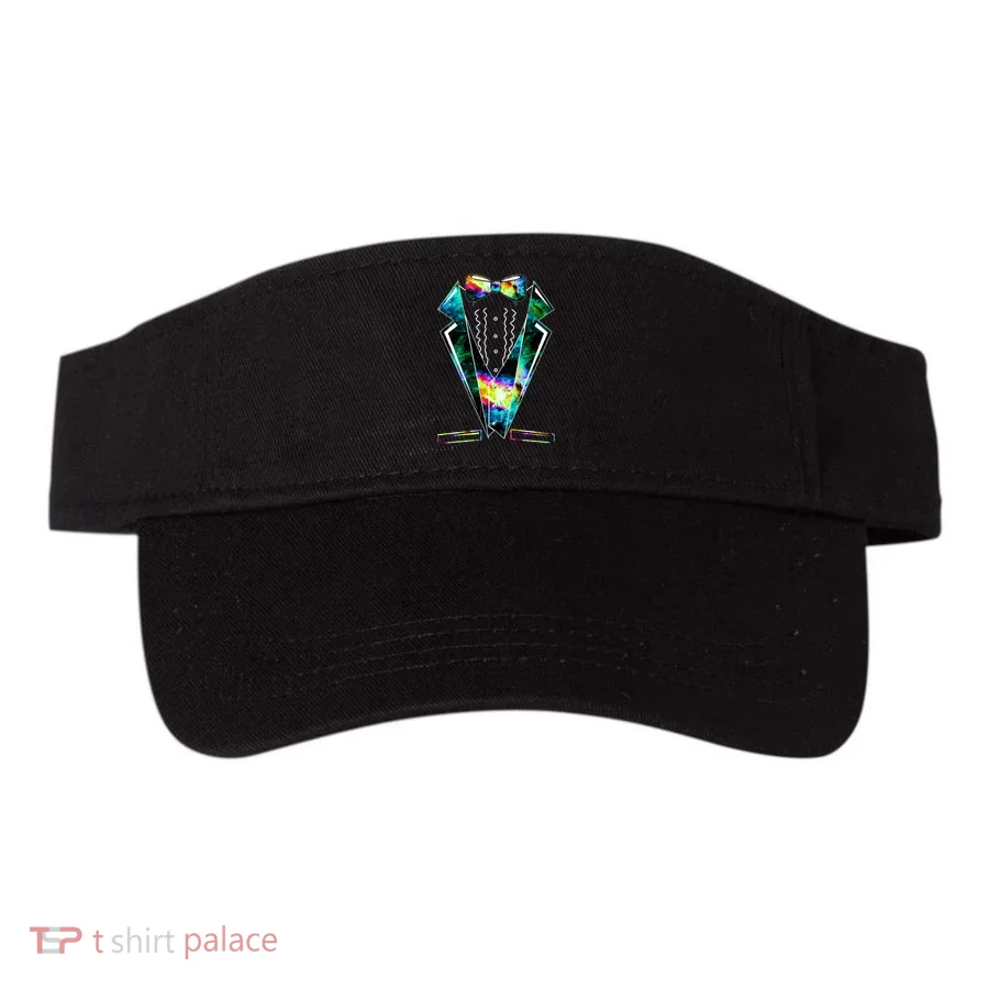Space Galaxy Tuxedo Visor