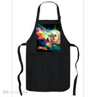 Space Hunger Dinner In Space Sloth Laser Pizza Apron thumb 0