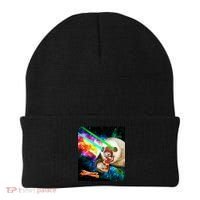Space Hunger Dinner In Space Sloth Laser Pizza Beanie thumb 0