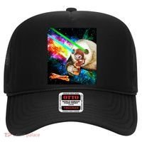 Space Hunger Dinner In Space Sloth Laser Pizza Hat thumb 0