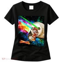 Space Hunger Dinner In Space Sloth Laser Pizza Women's T-Shirt thumb 0