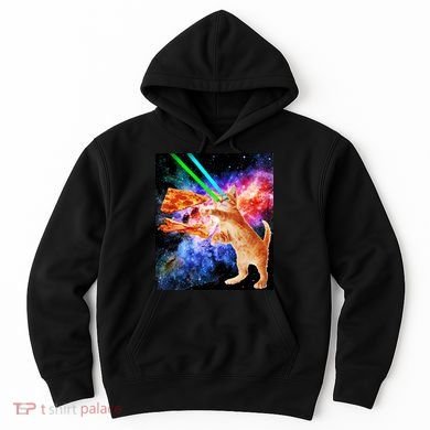 Space Hunger Flying Cat Pizza Bacon1 Hoodie