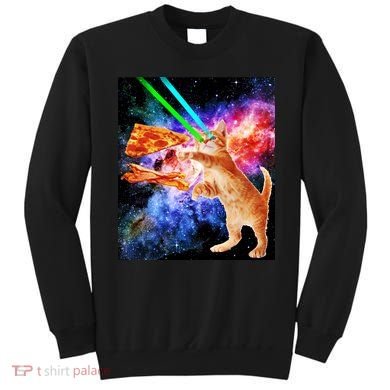 Space Hunger Flying Cat Pizza Bacon1 Sweatshirt