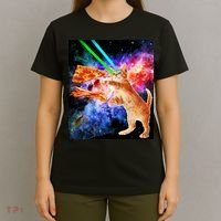 Space Hunger Flying Cat Pizza Bacon1 T-Shirt thumb 4