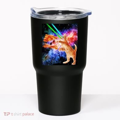 Space Hunger Flying Cat Pizza Bacon1 Tumbler