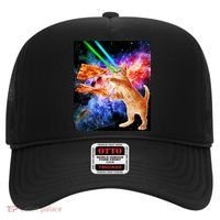 Space Hunger Flying Cat Pizza Bacon1 Hat thumb 0