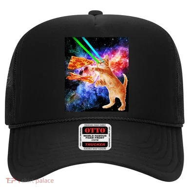 Space Hunger Flying Cat Pizza Bacon1 Hat