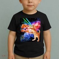 Space Hunger Flying Cat Pizza Bacon1 Toddler T-Shirt thumb 2