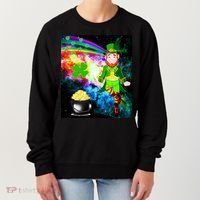 Space Hunger Irish in Space Rainbow Laser Women's Sweatshirt thumb 0