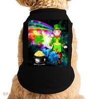 Space Hunger Irish in Space Rainbow Laser Doggie Tank thumb 0