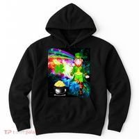 Space Hunger Irish in Space Rainbow Laser Hoodie thumb 0