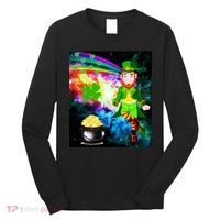 Space Hunger Irish in Space Rainbow Laser Long Sleeve Shirt thumb 0