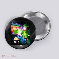 Space Hunger Irish in Space Rainbow Laser Button thumb 0