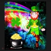 Space Hunger Irish in Space Rainbow Laser Bucket Hat thumb 4