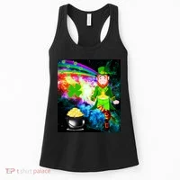 Space Hunger Irish in Space Rainbow Laser Women's Tank Top thumb 0