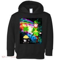 Space Hunger Irish in Space Rainbow Laser Toddler Hoodie thumb 0