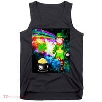 Space Hunger Irish in Space Rainbow Laser Tank Top thumb 0