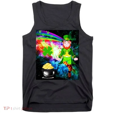Space Hunger Irish in Space Rainbow Laser Tank Top