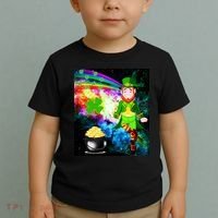 Space Hunger Irish in Space Rainbow Laser Toddler T-Shirt thumb 2