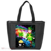 Space Hunger Irish in Space Rainbow Laser Tote Bag thumb 0