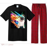 Space Hunger Pug Laser Pizza Bacon Pajama Set thumb 0