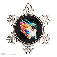 Space Hunger Pug Laser Pizza Bacon Ornament thumb 0