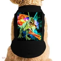 Space Hunger Wars T-Rex Pizza Bacon Doggie Tank thumb 0