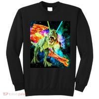 Space Hunger Wars T-Rex Pizza Bacon Sweatshirt thumb 0