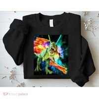 Space Hunger Wars T-Rex Pizza Bacon Sweatshirt thumb 2