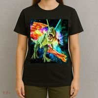 Space Hunger Wars T-Rex Pizza Bacon T-Shirt thumb 4