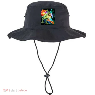 Space Hunger Wars T-Rex Pizza Bacon Bucket Hat