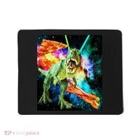 Space Hunger Wars T-Rex Pizza Bacon Mousepad thumb 0