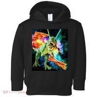 Space Hunger Wars T-Rex Pizza Bacon Toddler Hoodie thumb 0