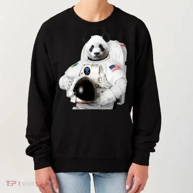 Space Panda USA Astronaut Women's Sweatshirt