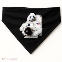 Space Panda USA Astronaut USA-Made Doggie Bandana thumb 0