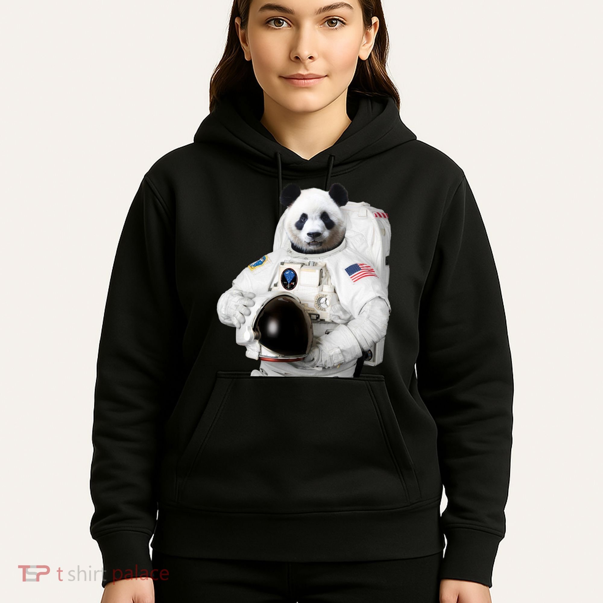 Space Panda USA Astronaut Hoodie