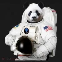 Space Panda USA Astronaut Hoodie thumb 2